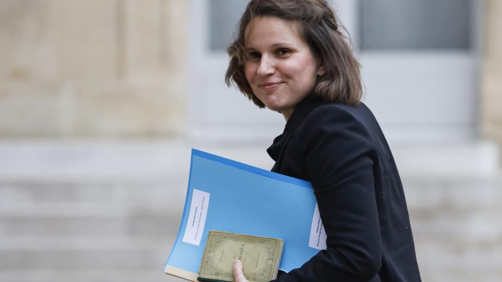 Qui Est Marie Lebec Premi Re Femme Nomm E Au Minist Re Des Relations   Photo Lebec 